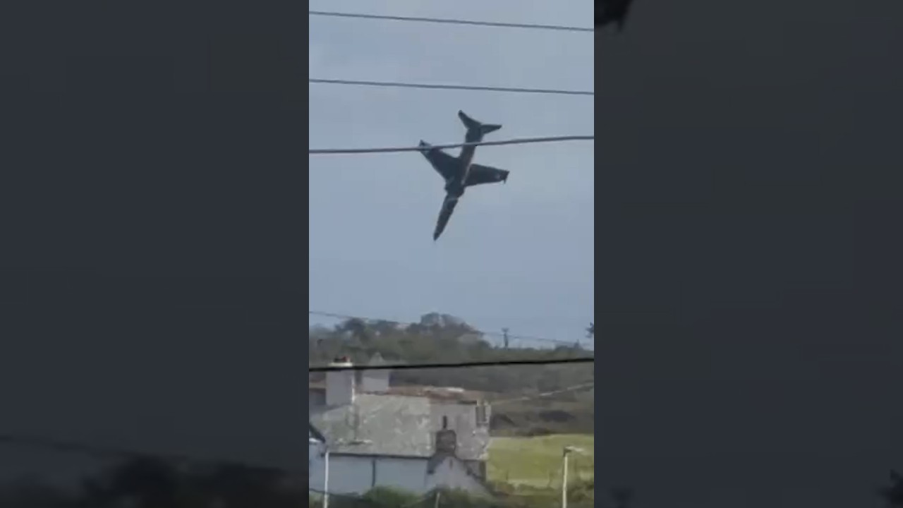 U.K. pilots’ ejection from crashing jet caught on camera