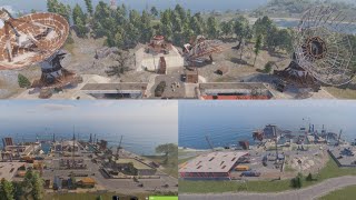 Rust - Satellite Dish - Both Harbours key card puzzle walkthrough guide 