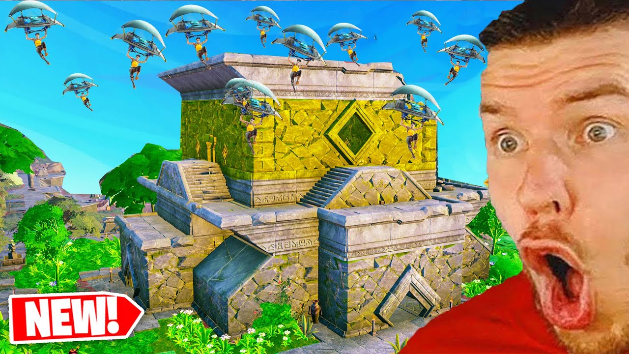 wer zuletzt den GOLDEN TEMPEL verlässt bekommt 100.000 V-Bucks!
