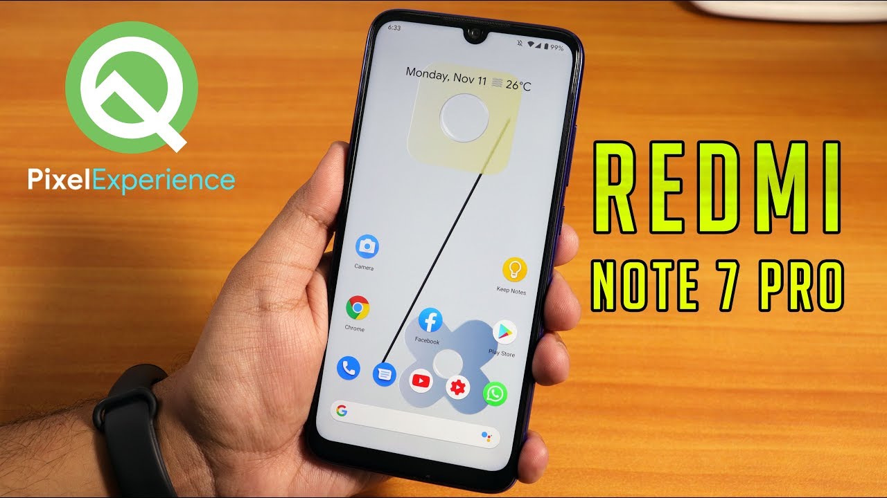 Установка Pixel Experience Redmi Note 8