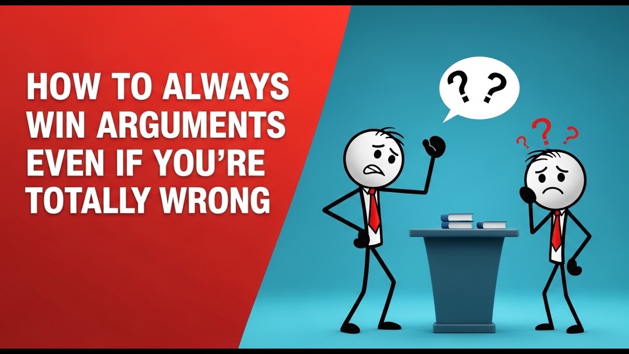 How to Always Win Arguments Even If You’re Totally Wrong