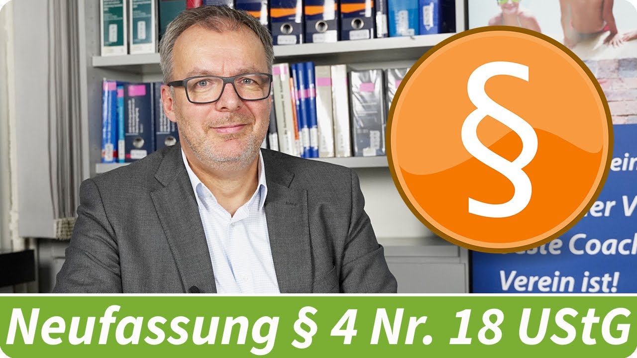 New Update Neufassung § 4 Nr. 18 UStG: Was ändert sich?
