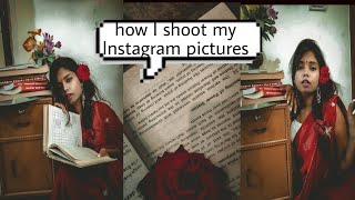 How i take my vintage instagram pictures at home by myself  photoshootideas photoshootathome