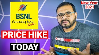 BSNL Prepaid Recharge Plan Price Hike Before New Year 2021