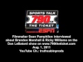 Brandon Marshall discussion on Dan LeBatard show with Sean Pamphilon