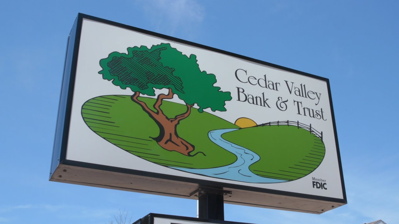 CEDAR VALLEY BANK & TRUST - YouTube