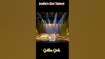 Thumbnail of India's Got Talent S10 | Ganesh Gajanana Golden buzzer #shorts Dance | Golden Girls | MightyDanceX