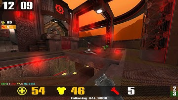Quake 3 CPMA: CTF with HAL_9000 on q3wcp9