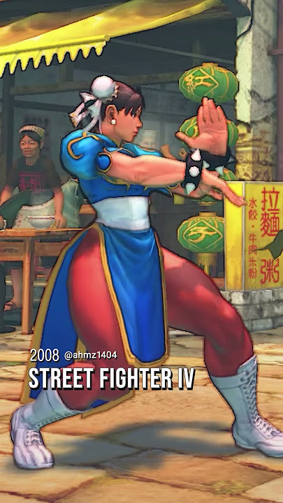 Chun-Li SF2 to SF6 (1991-2023) Evolution - Street Fighter