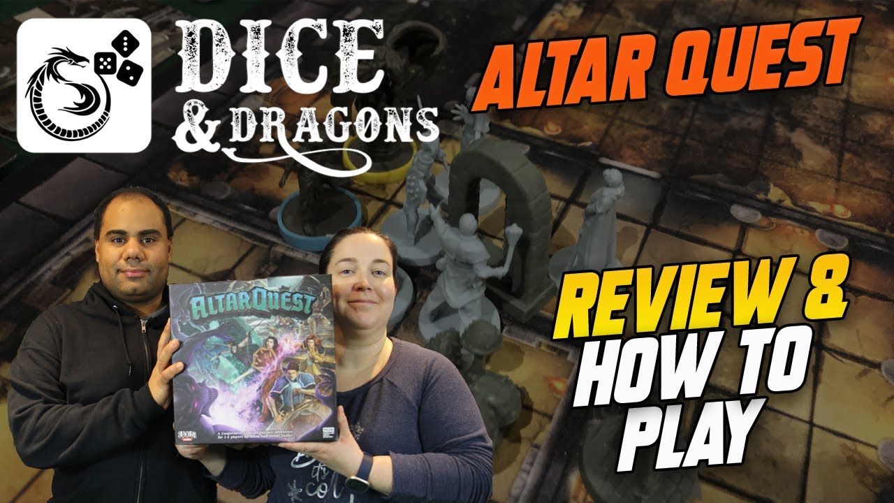 Dice and Dragons - Altar Quest Full Campaign Review and How to Play