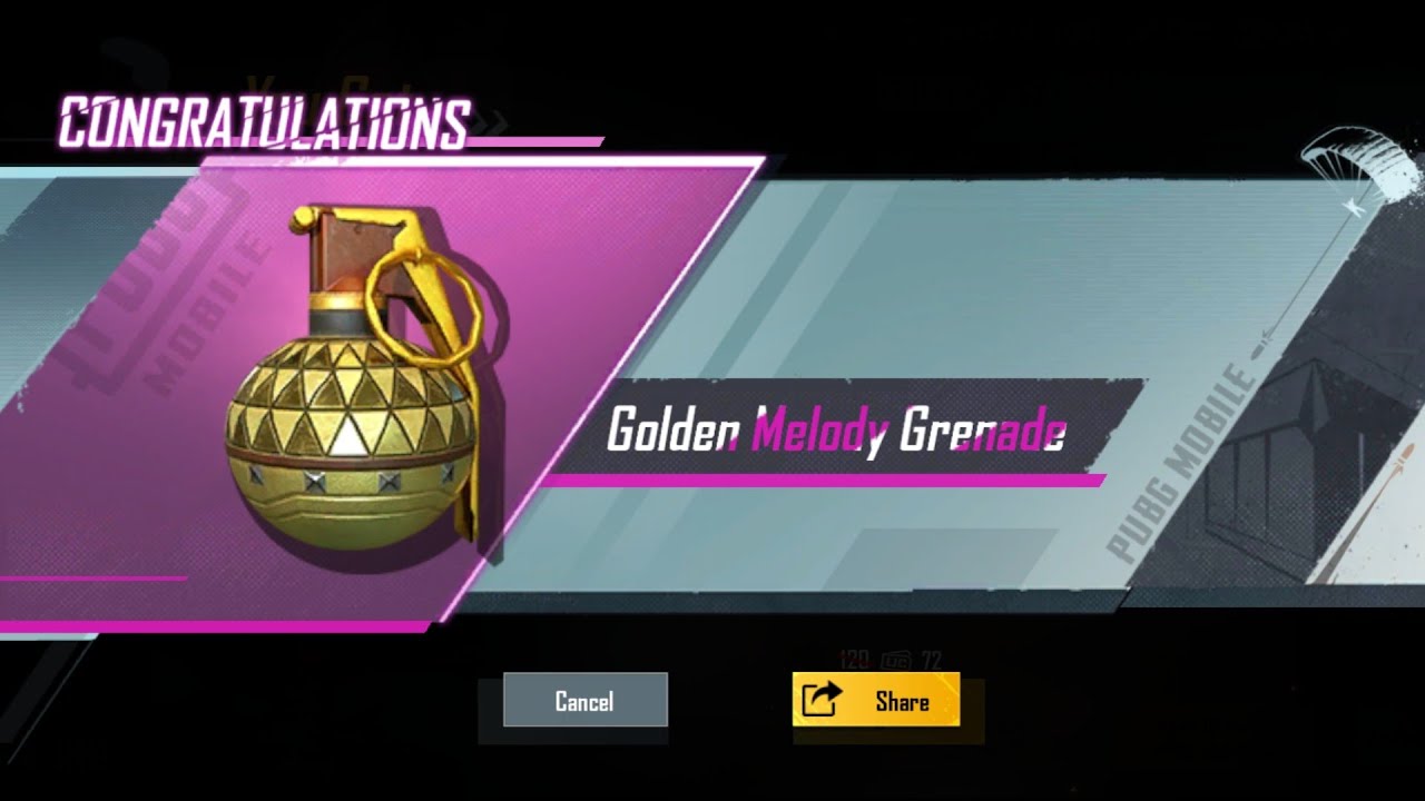 5 Premium Crates Open With Golden Melody Grenade Skin😍😍