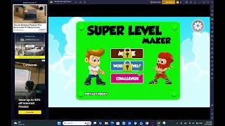 Super Level Maker | Five Levels | To Unlock Level Editor