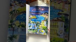 ASMR Nightscape Journaling✨ Scrapbooking Ideas #journaling #journalideas #scrapbooking