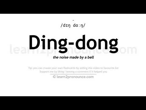 Pronunciation of Ding-dong  Definition of Ding-dong 