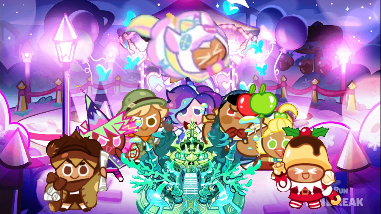 Sugarteara breakout but i use only cookies from Dreamy Cookieland [ Cookierun Ovenbreak ]