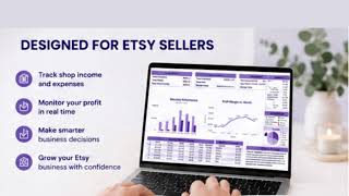 Etsy Profit Tracker (FREE Google Sheets) | Track Revenue, Expenses &amp; Profit Automatically
