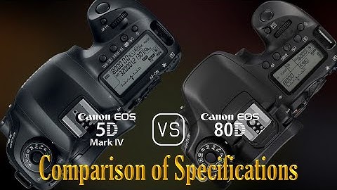 So sánh canon 80d vs 5d mark iv năm 2024