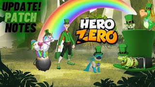 Hero Zero / Update - Patch Notes/ Ep1