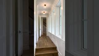 Elegant Hallway with Custom Carpentry & Timeless Details