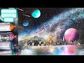 spray paint art"All In"/スプレーアート作品『All In』/asmr