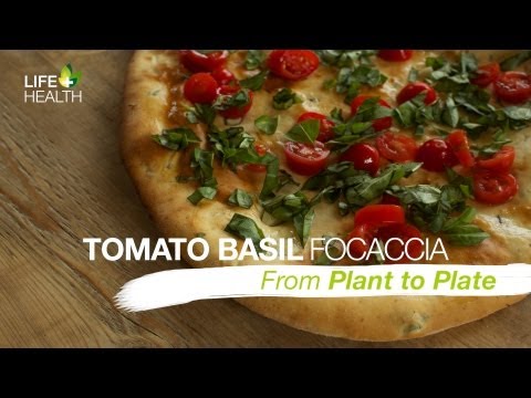 Tomato Basil Focaccia