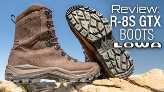 Lowa R-8S GTX Boot Review: Lightweight Leather Boots for Hiking and Hunting