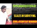 TSPSC/AE/AEE/ECET/CIVIL / SCALE in Surveying / @Civilstuffbywaheed