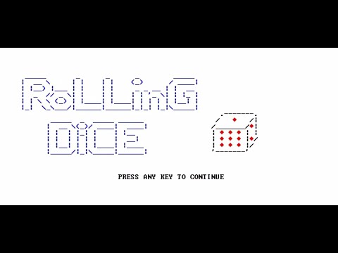 Rolling Dice In Cmd | c/c++ Code Blocks