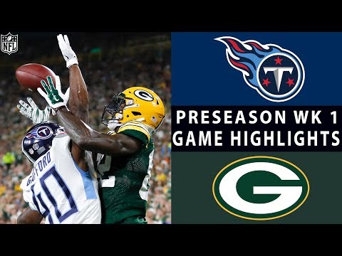 Titans vs. Packers Highlights | NFL 2018 Preseason Week 1