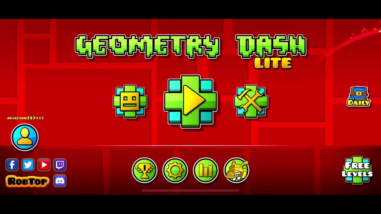 Geometry Dash Level 1 - YouTube