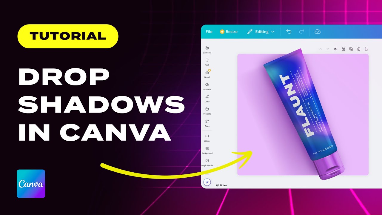 Advanced Drop Shadows in Canva | Transform Your Designs!