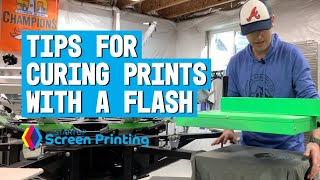 Curing Prints with a Flash - Screen Printing Tips