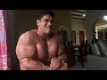 HUGE MUSCLEMA MAXIMO RIPPS BELTS WHIT HIS ARMS