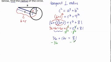 10.1-10.3 - PART 1 - Special Segments in Circles