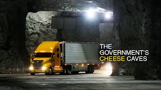 Why the US Government Hoards Millions of Cheese Wheels in Underground Caves