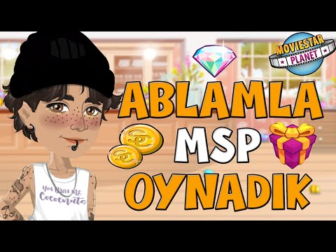 Ablamı MovieStarPlanet'e Başlattım ! (ÇOK SEVDİ!) - MSP