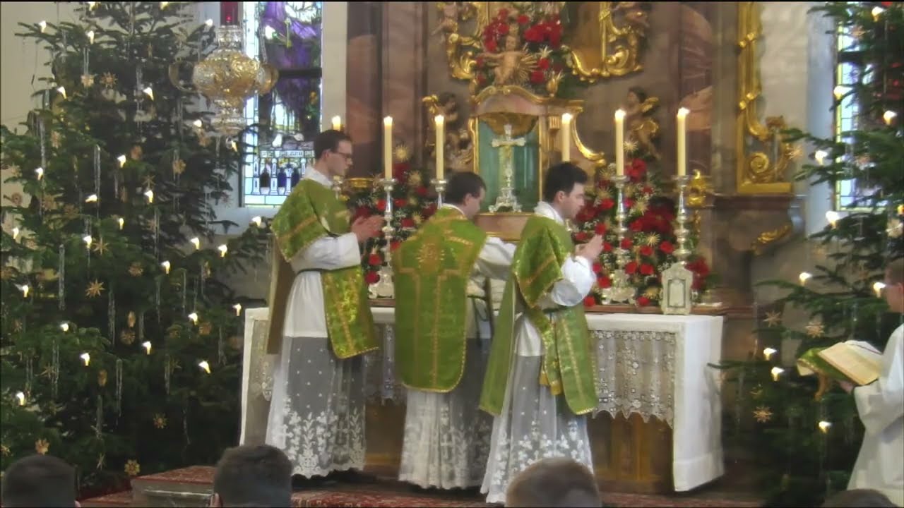 18. Januar 2026 - Levitiertes Hochamt - Priesterseminar Herz Jesu