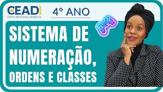CEADI PLAY | 4º ano MATEMÁTICA | Sistema de numeração, Ordens e Classes | 1º Bim. Profª. Loide O.