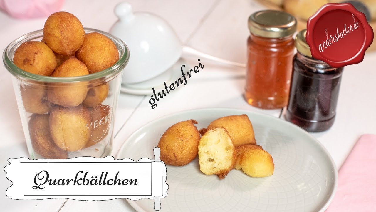 glutenfreie Quarkbällchen mega lecker