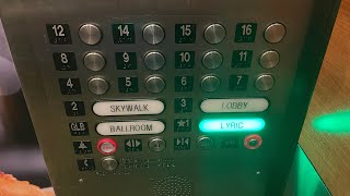 BUSY Westinghouse/Schindler Traction Elevators @ The Holiday Inn Hotel in Duluth, MN