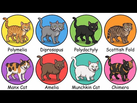 Cats Born with BIZZARE Mutations Explained