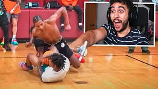 🏀 Le HUMILLA y CASI se PELEAN JUGANDO 2v2! 😱 REACCIONANDO