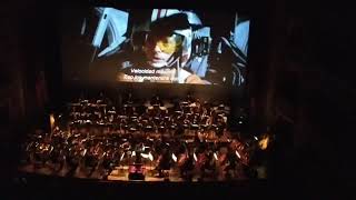 Star Wars en concierto. Teatro Colón. Destruyendo estrella de la muerte