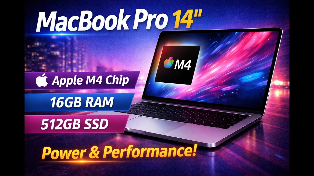MacBook Pro 14″ M4 Review | 16GB RAM • 512GB SSD ⚡