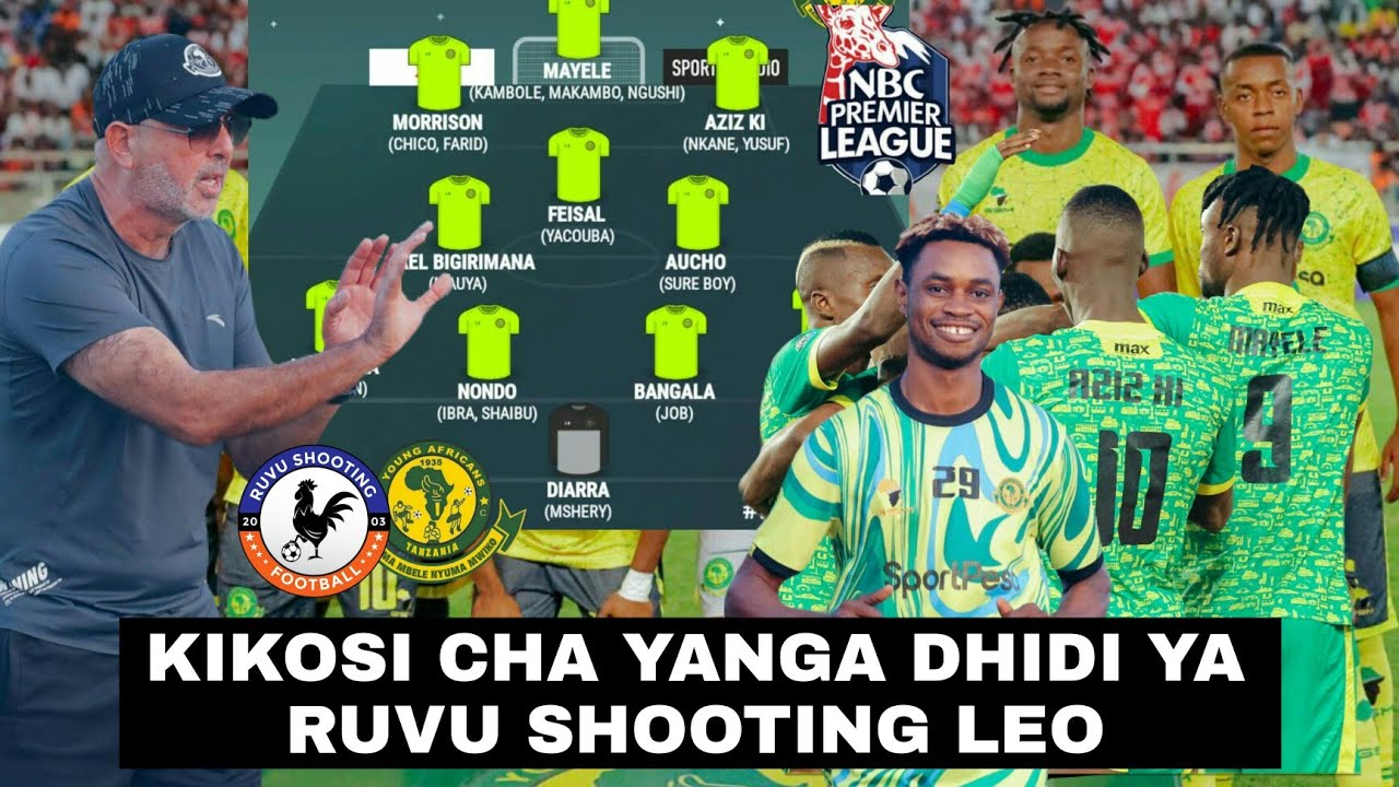 Kocha Nabi Atangaza Kikosi Cha Yanga kinachpanza Leo Dhidi Ya Ruvu ...