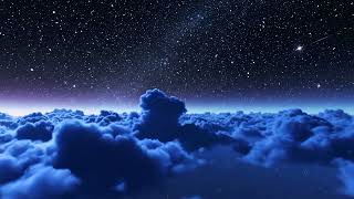 Night Sky 4K HDR Infinite Black Sky | 10 Hours Above Clouds for OLED Displays