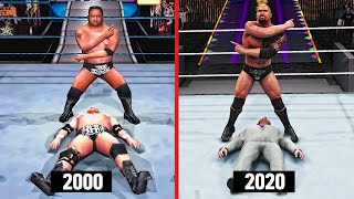 WWE 2K20 The Evolution Of People's Elbow! (WWE Games) screenshot 5