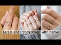 Types of latest and trendy rings with namesthe trendy girl