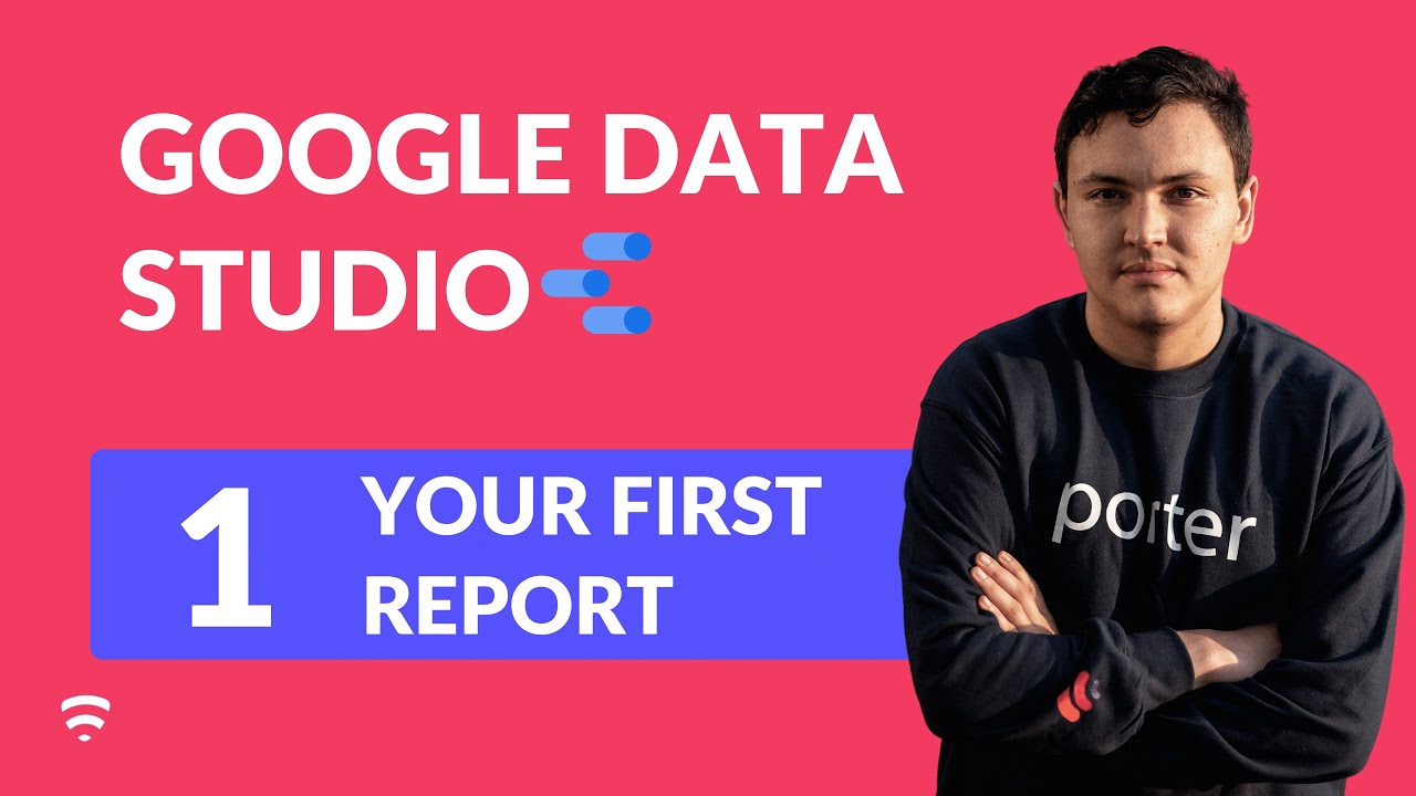 Create your first report in Google Data Studio - YouTube