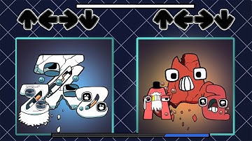 FNF Alphabet Lore: Alphabet Lore But Fixing Letters in FNF be like/Alphabet Plant zZz x Plant aAa